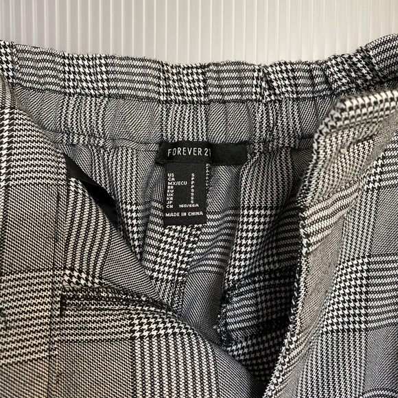 Gingham patterned joggers - Picture 3 of 8